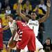 Michigan freshman Glenn Robinson III defends in the game against Saginaw Valley State on Monday. He had 17 points. Daniel Brenner I AnnArbor.com